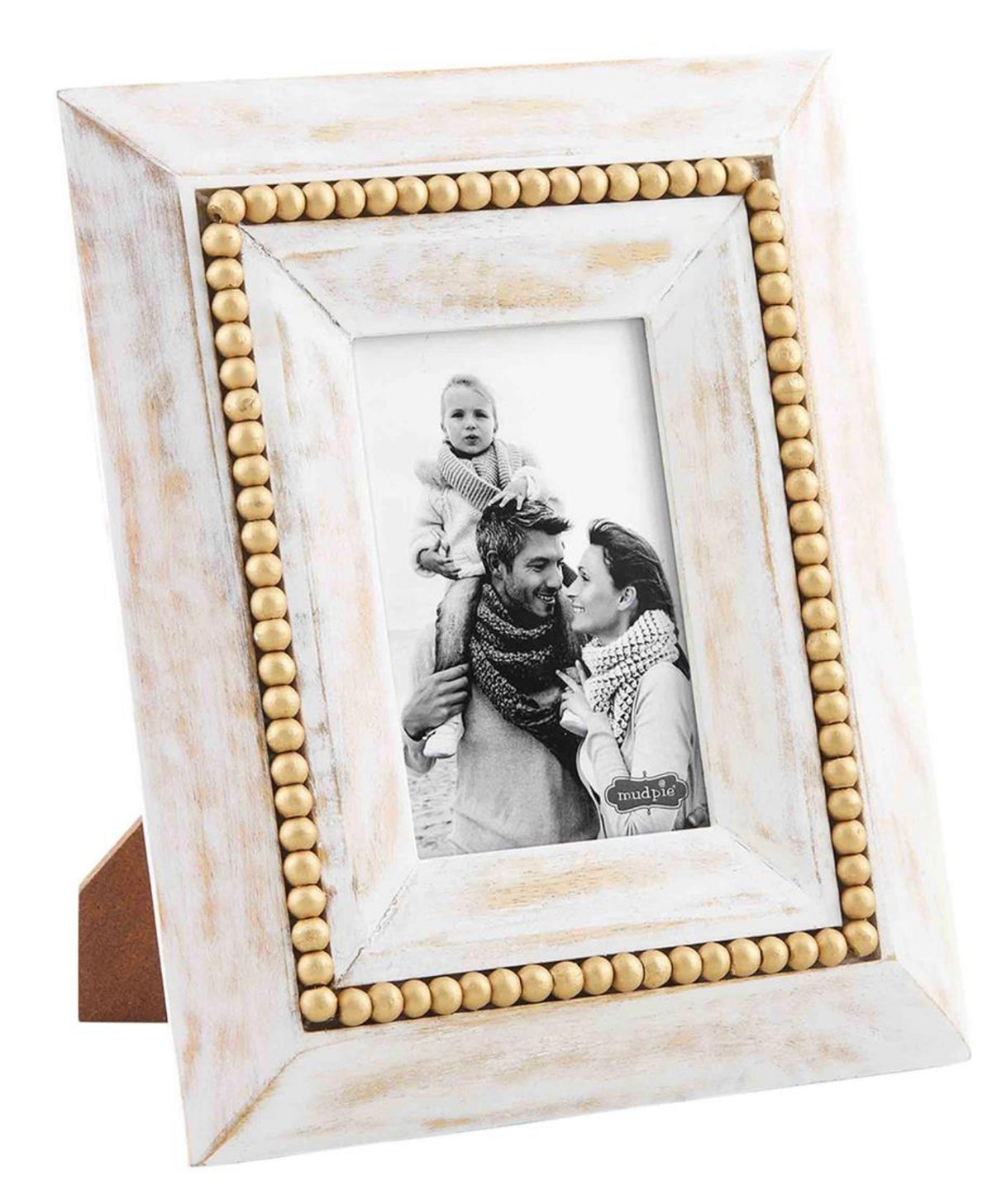 Mud Pie 4X6 Cream Weathered Frame — Rubies Home Furnishings